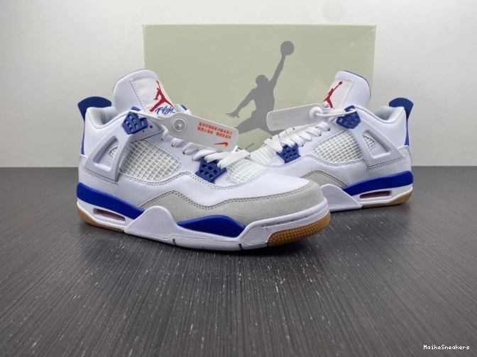 MaikeSneakers SB Jordan 4 Retro Pine DR5415-140 Blue 0810